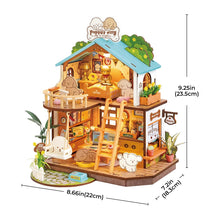 Load image into Gallery viewer, DIY Miniature House Kit | Puppy's Cozy Villa
