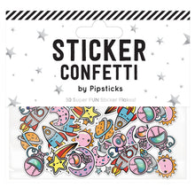 Load image into Gallery viewer, Adorable Astronauts Sticker Confetti