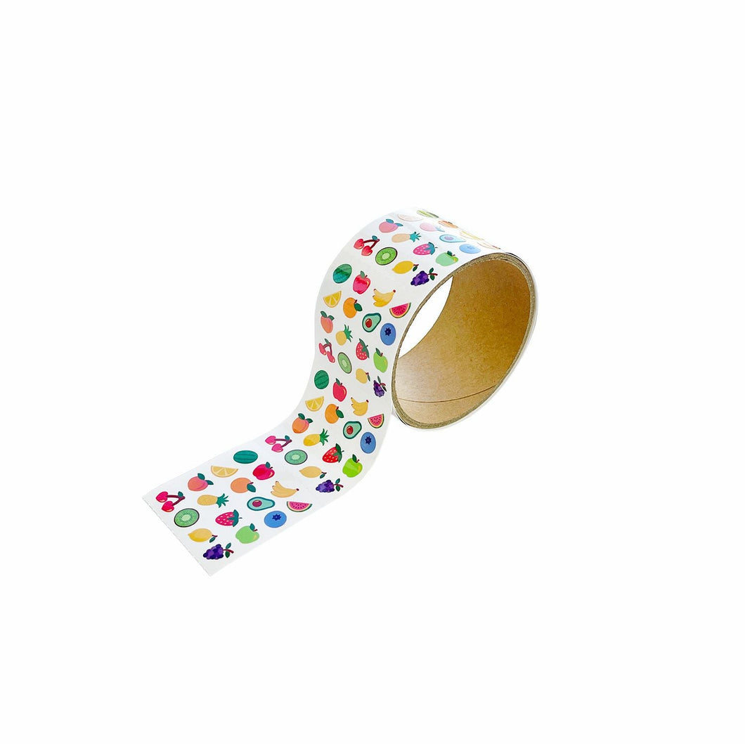 A Little Fruity Stickers on the Roll