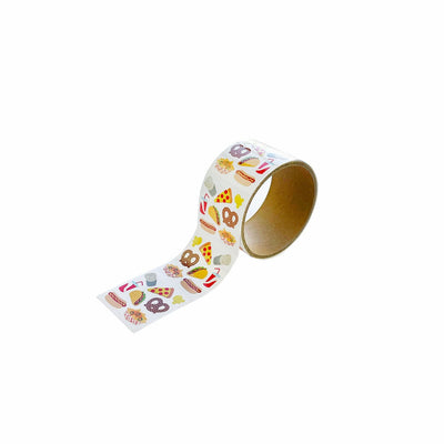 Sporting Snacks Stickers on the Roll