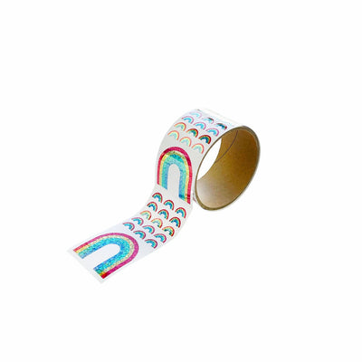 Rainbow-nanza Stickers on the Roll