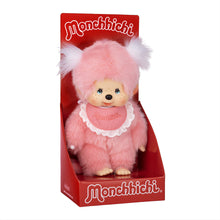 Load image into Gallery viewer, Monchhichi New Pink Plush Girl