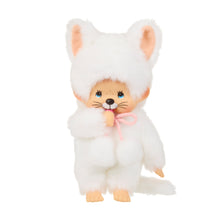 Load image into Gallery viewer, Monchhichi White cat girl