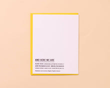 Load image into Gallery viewer, Letterpress Birthday Card - Very Very Happy Birthday