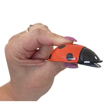 Load image into Gallery viewer, Click Clack Ladybird Tin Toy