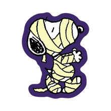 Load image into Gallery viewer, Glowing Mummy Snoopy Die-Cut Sticker