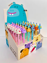 Load image into Gallery viewer, Round Animal Retractable Gel Pens