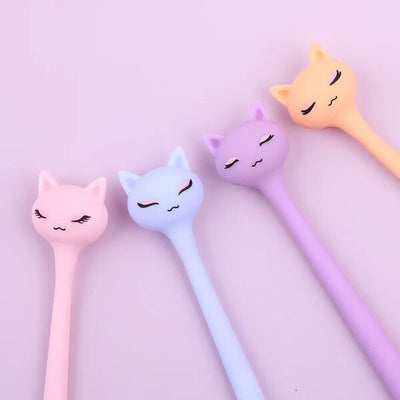 Pink Cat Gel Pen
