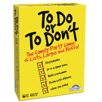 To Do or To Don't Game