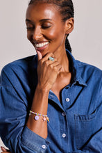 Load image into Gallery viewer, Alex and Ani - Polly Pocket™ Limited Edition Pool Party Ring: Silver