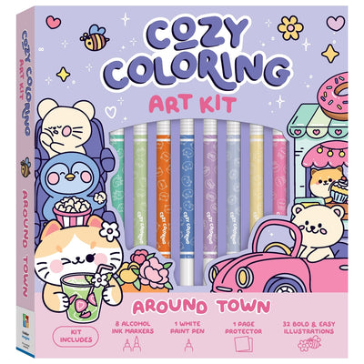 Cozy Coloring Art Kit