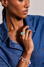 Load image into Gallery viewer, Alex and Ani - Polly Pocket™ Limited Edition Pool Party Ring: Silver