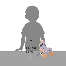 Load image into Gallery viewer, Wooden Pull-Along Donkey