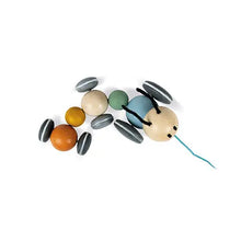 Load image into Gallery viewer, Wooden Pull Along Caterpillar