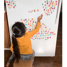 Load image into Gallery viewer, Soft Magnetic Letters| 1" Rainbow