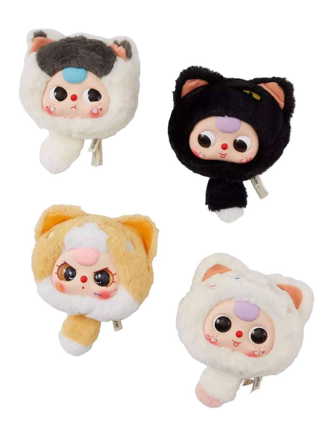 Baby Three Fortune Cat Zipper Bag - TREEHOUSE kid and craft
