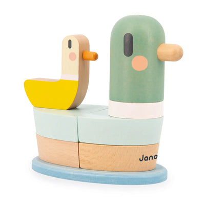 Wooden Stackable Ducks