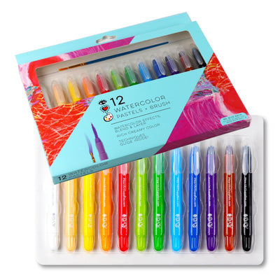 iHeartArt Watercolor Pastels+Brush