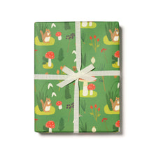 Load image into Gallery viewer, Forest Critters Wrapping Paper
