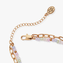 Load image into Gallery viewer, Alex and Ani - Polly Pocket™ 2 Row Charm Bracelet: Gold