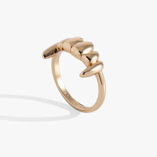 Load image into Gallery viewer, Alex and Ani - Vampire Teeth Fangs Ring: Gold