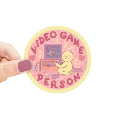 Video Game Person Sticker