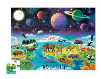Above & Below Earth & Space Puzzle - 60 pcs.