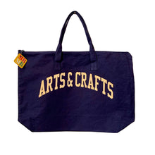 Load image into Gallery viewer, Arts and Crafts Large Zip Tote