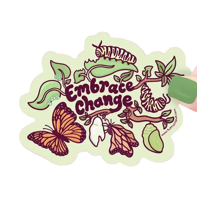Embrace Change Sticker