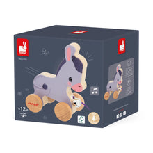 Load image into Gallery viewer, Wooden Pull-Along Donkey