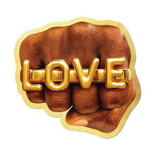 Load image into Gallery viewer, LOVE Fist Die-Cut Sticker