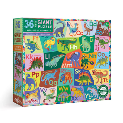 Alphabet of Dinosaurs 36 Piece Giant Puzzle