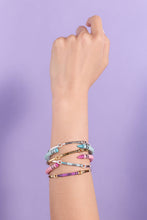 Load image into Gallery viewer, Alex and Ani - Crayola Robin's Egg Blue Crayon Cuff: Blue Enamel