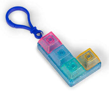 Load image into Gallery viewer, Glitter Keyboard Fidget Keychain