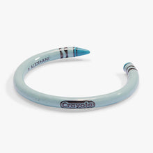 Load image into Gallery viewer, Alex and Ani - Crayola Robin's Egg Blue Crayon Cuff: Blue Enamel
