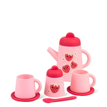Load image into Gallery viewer, Strawberry Patch Silicone Tea Set