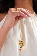 Load image into Gallery viewer, Alex and Ani - Picnic Basket Locket Pendant: Gold