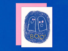 Load image into Gallery viewer, Lil Darlin', Cards by Kids, BOO Two Ghosts Halloween Card