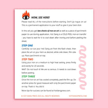 Load image into Gallery viewer, L'il Something Iron-On Art Patches