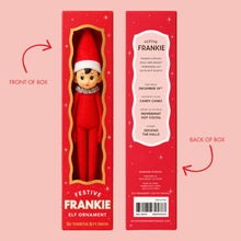 Load image into Gallery viewer, Elf Ornament | Festive Frankie