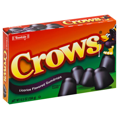Crows- Licorice Flavored Gumdrops