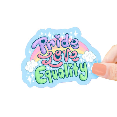 Pride Love Equality Sticker