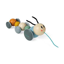 Load image into Gallery viewer, Wooden Pull Along Caterpillar