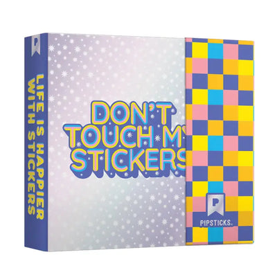 Don't Touch My Stickers Sticker Keeper