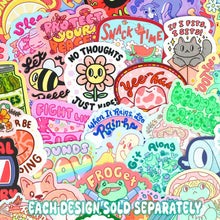 Load image into Gallery viewer, Turtle's Soup - Dumpster Fire Literally Me Raccoon Funny Vinyl Sticker
