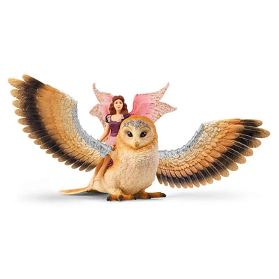 Fairy In Flight Glam Owl