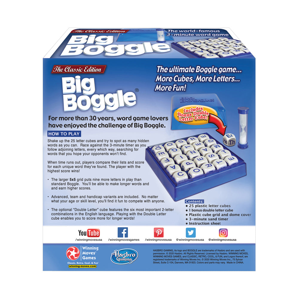 Big Boggle - Classic Edition - TREEHOUSE kid and craft
