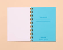 Load image into Gallery viewer, Mallard Ducks Letterpress Spiral Notebook