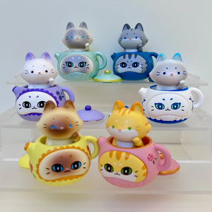 Afternoon Teapot Cats Blind Box - TREEHOUSE kid and craft