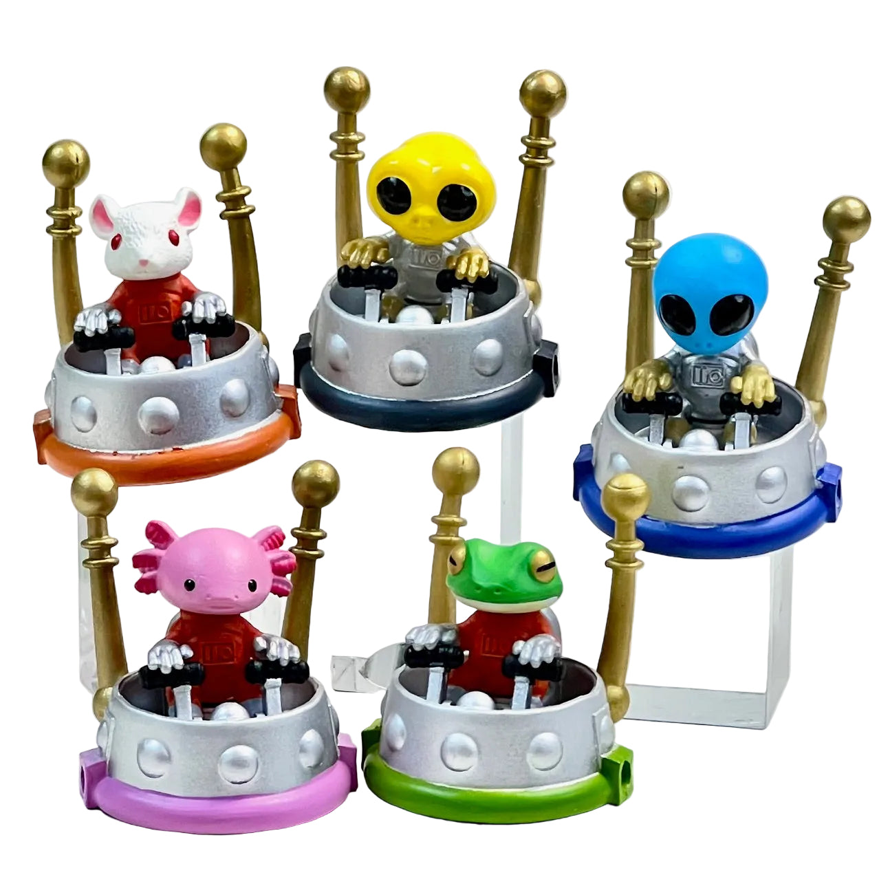 Alien Animal UFO Blind Box - TREEHOUSE kid and craft